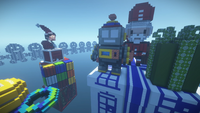 Toyland Bed Wars map on BadWolfMC: An Adult Minecraft Server