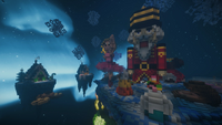 Nutcracker BedWars map on BadWolfMC: An Adult Minecraft Server